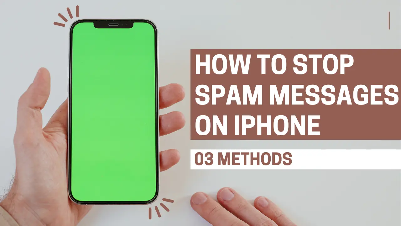 how to stop spam messages on iphone